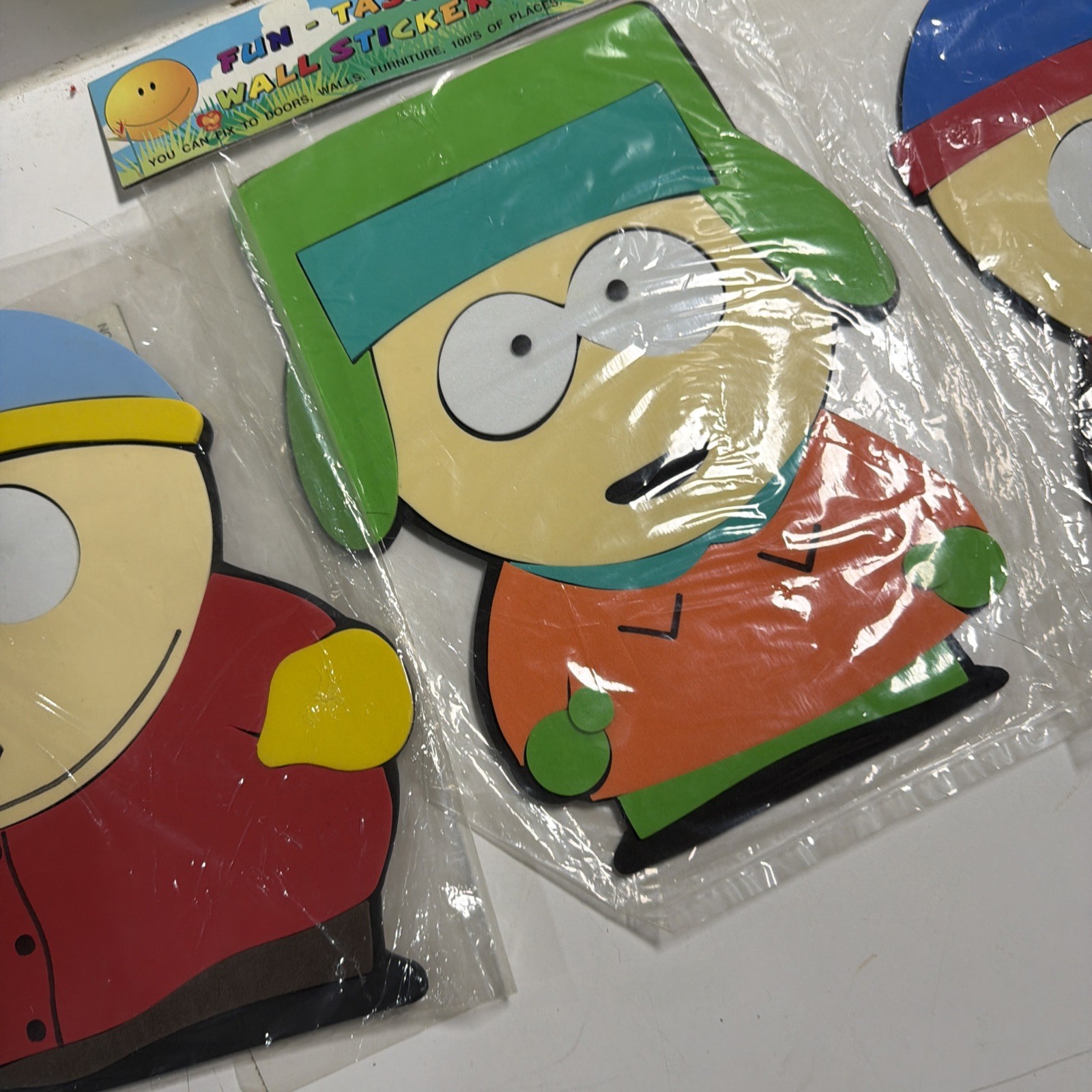 Vintage fun-tastic south park big interior wall stickers Kyle Cartman Stan Kenny