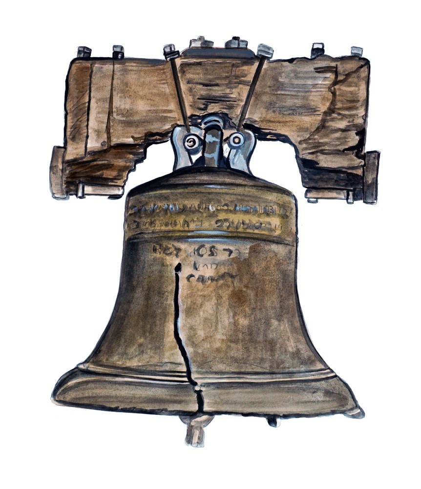 Decal Vinyl Sticker Liberty Bell – Printed Vinyl Decal Made in USA