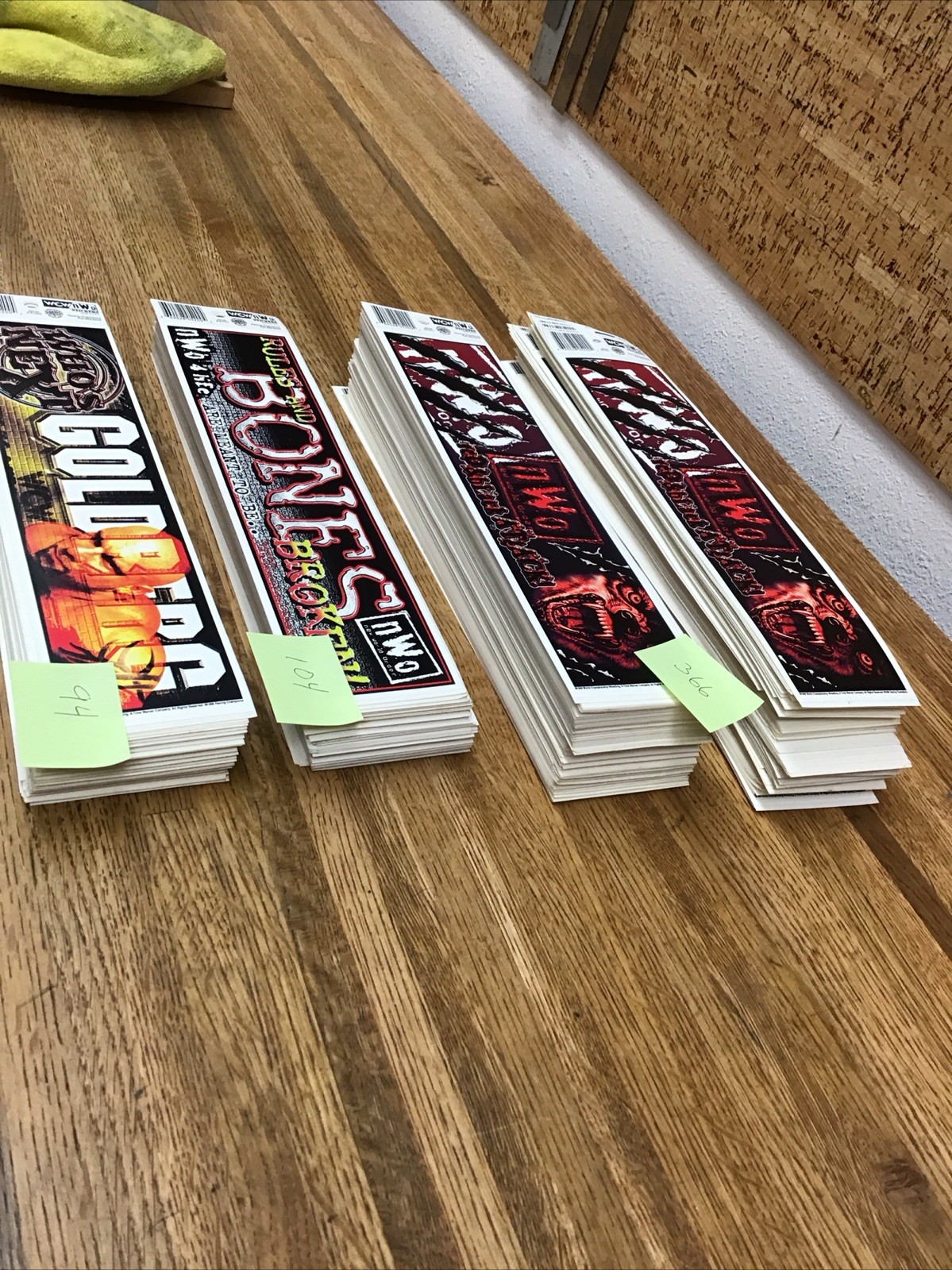 Resellers Lot (564) NWO /WCW New World Order Sticker Decal Phone laptop vinyl