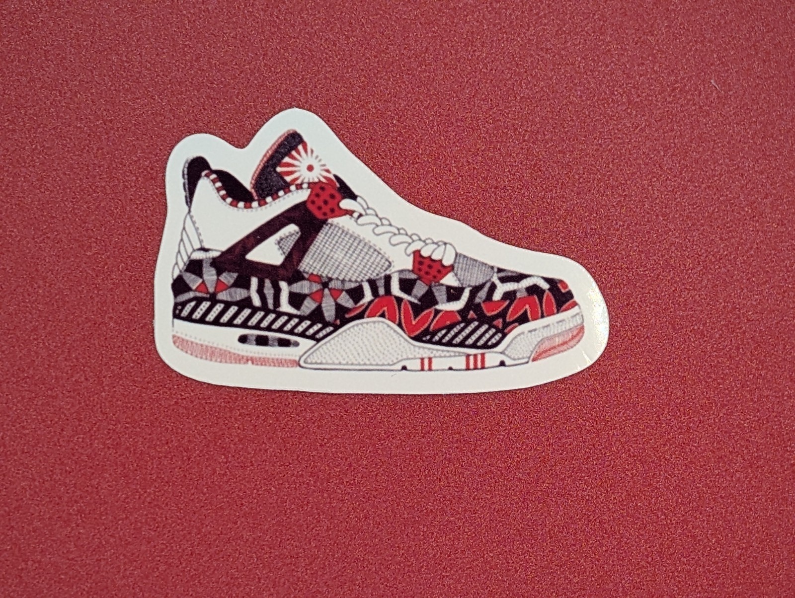 Michael Air Jordan Nike Jumpman Sneakers Tenis Shoes Sticker Decal Bulls ~1 inch