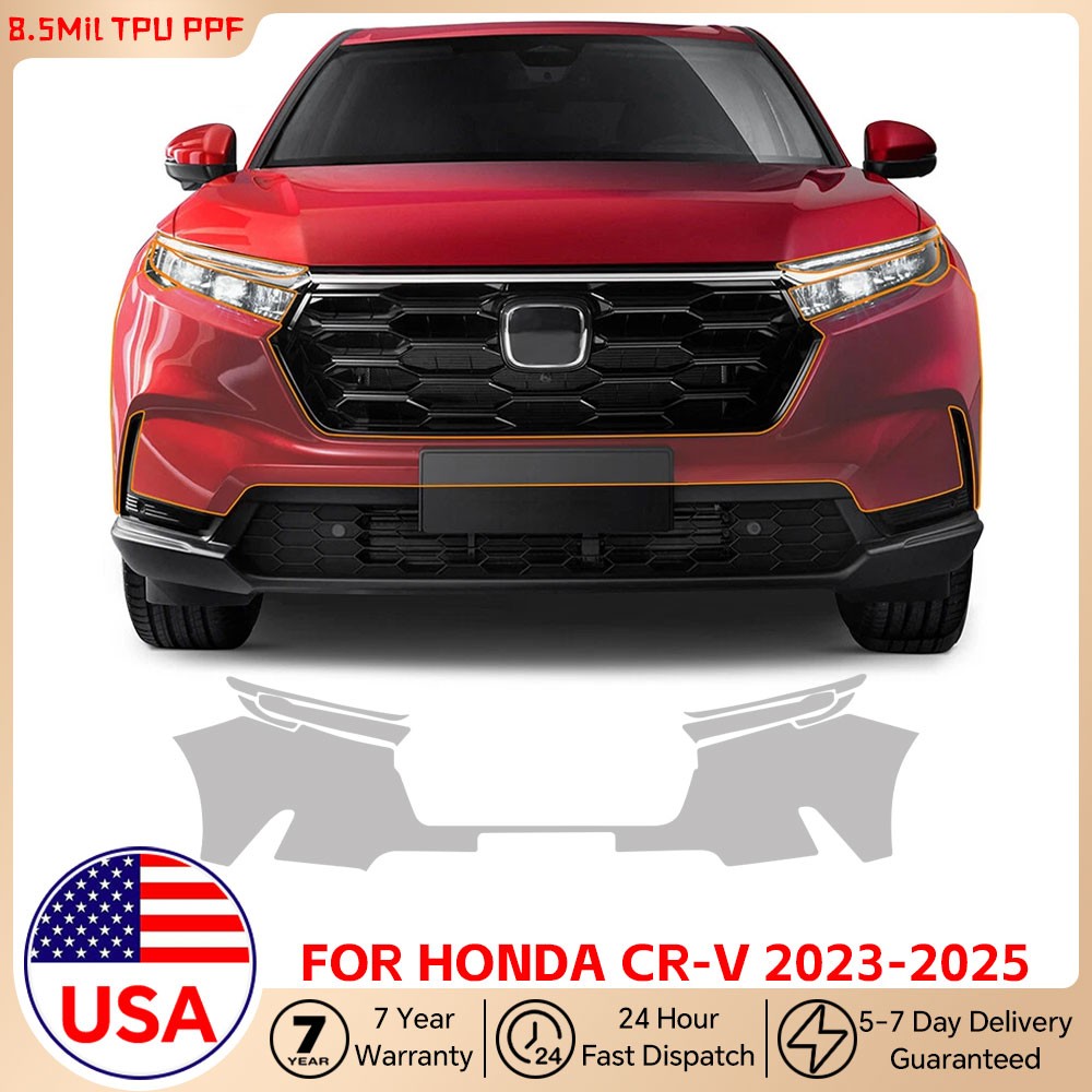 For Honda CR-V 2023-2025 Precut PPF Kit Paint Protection TPU Gloss Clear Film