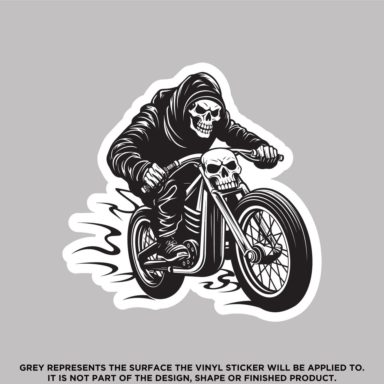 Skeleton Biker