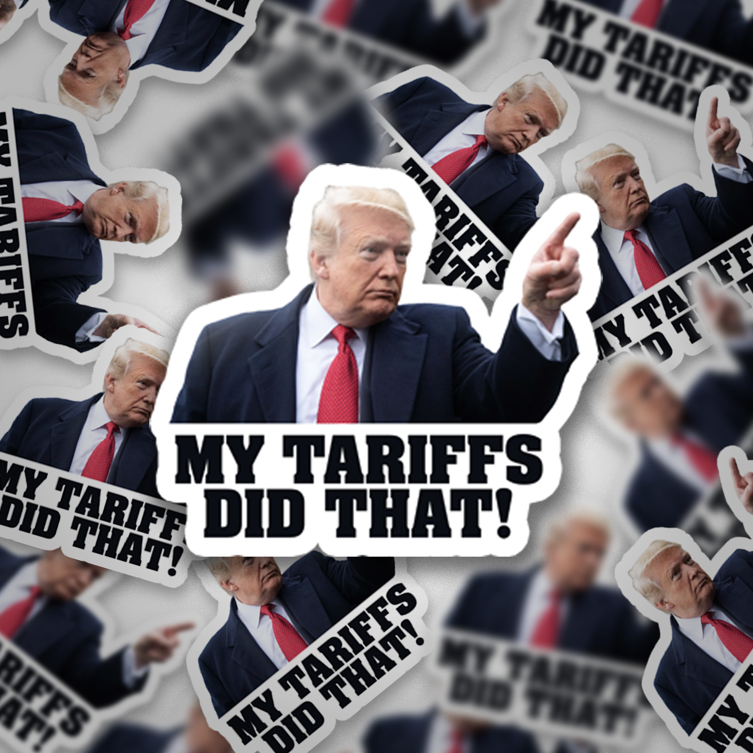 New 39 PCs "I did that" Trump Sticker Pack – Trump Meme Decals – 1 Inches Each
