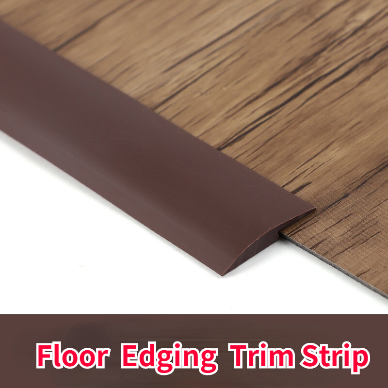 6.56ft DIY Self Adhesive Floor Edging Strip PVC Carpet Threshold Transition Tape