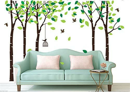 Cartoon Large Tree Wall Sticker 180 x 264cm/70.9 x103.9 (New – Factory Sealed)