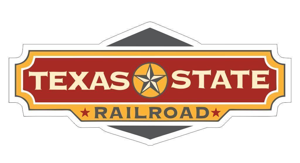Texas State Railroad Railway Train Sticker Decal R7102