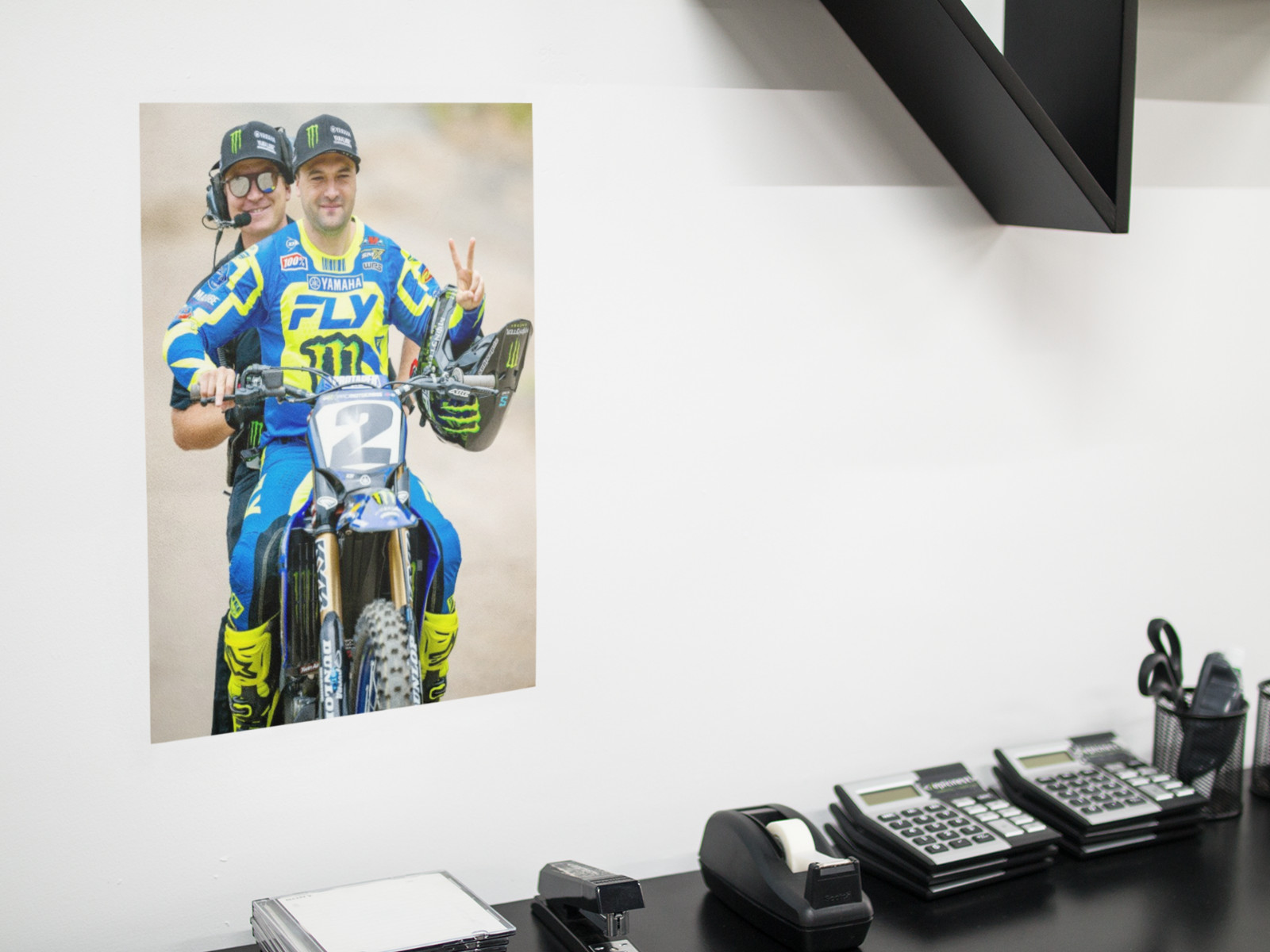 Motocross Southwick Racing Dirt Bike Wall Vinyl Decal Poster Print Removable