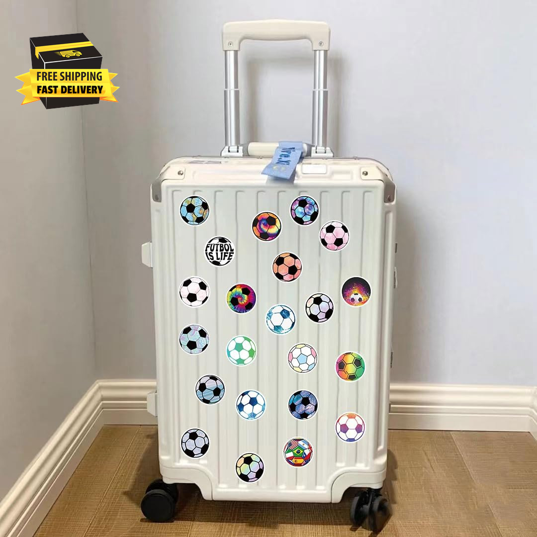 150 PCS World Cup Football Soccer Stickers Soccer Sports Stickers Vinyl Waterpro