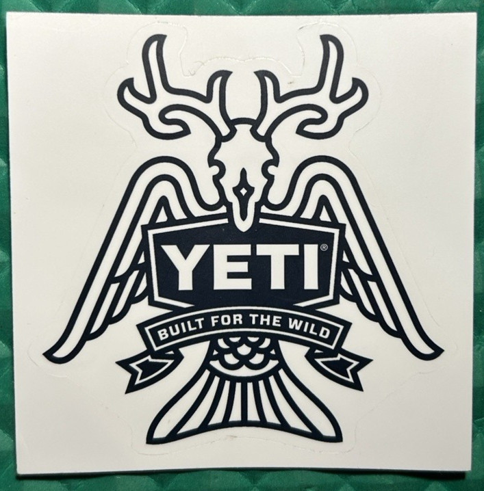 Authentic YETI Stickers Decals (19 Styles)