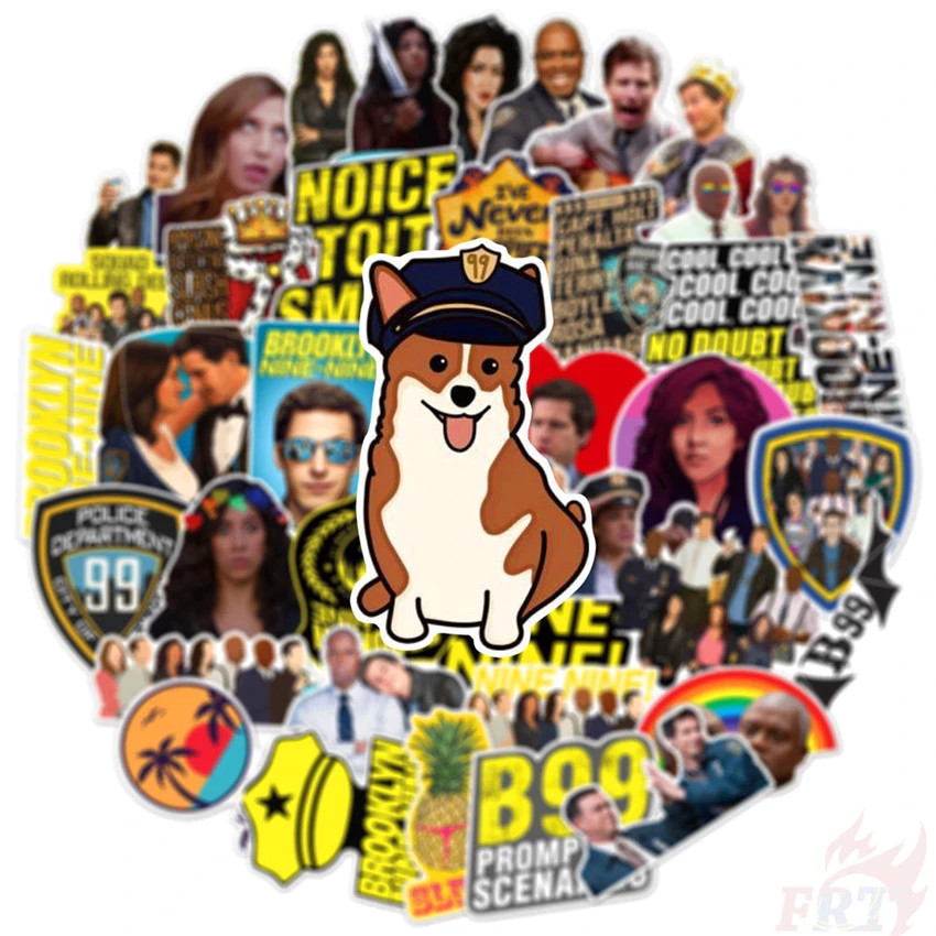 100/50 Brooklyn Nine-Nine – Classical TV Shows Sticker Packs