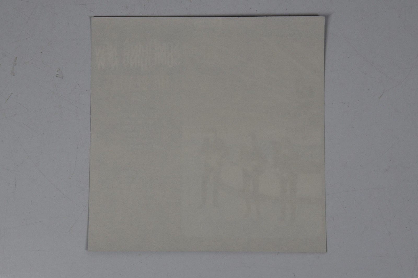 Vintage Beatles Something New Insert Cover Art 6" Art Print 45 Record Paper ONLY