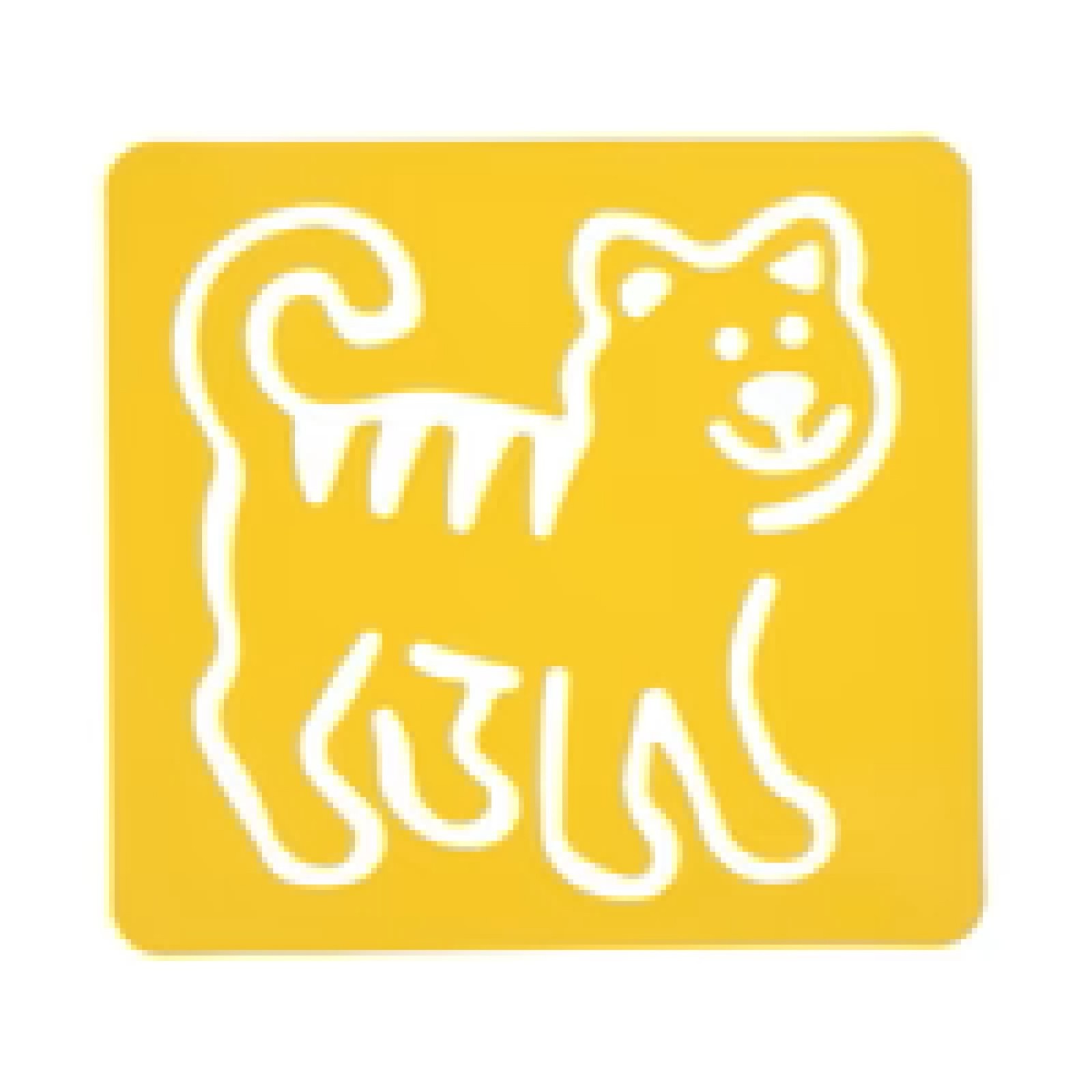 6-pc Stencil set For Kids Farm Animals by Enlightenment