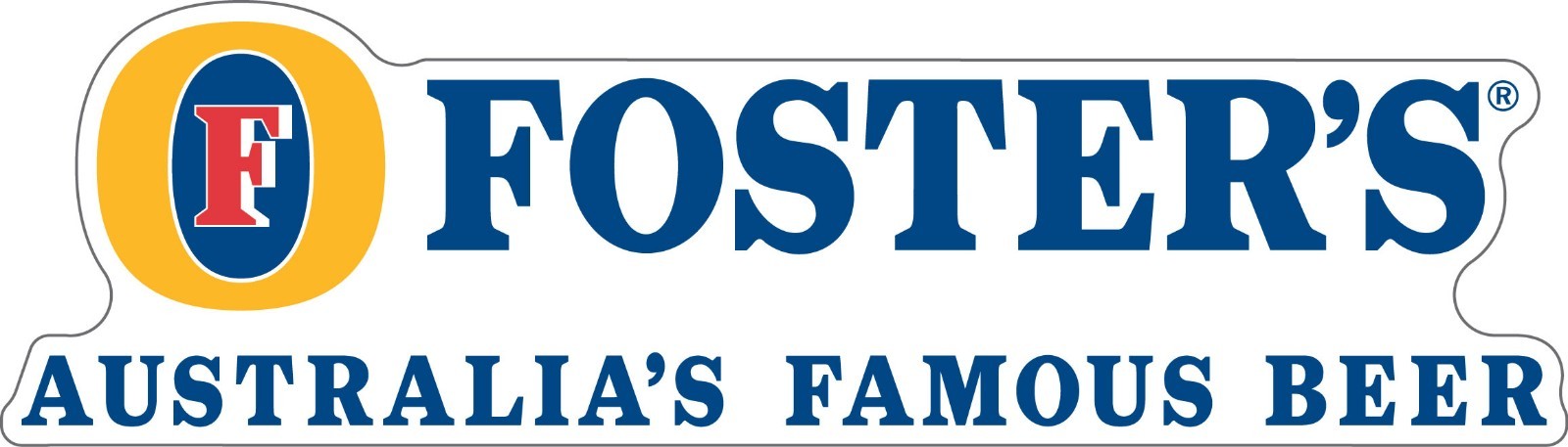 FOSTER'S Sticker Decal *DIFFERENT SIZES* Australian Beer Car Bumper Window Bar