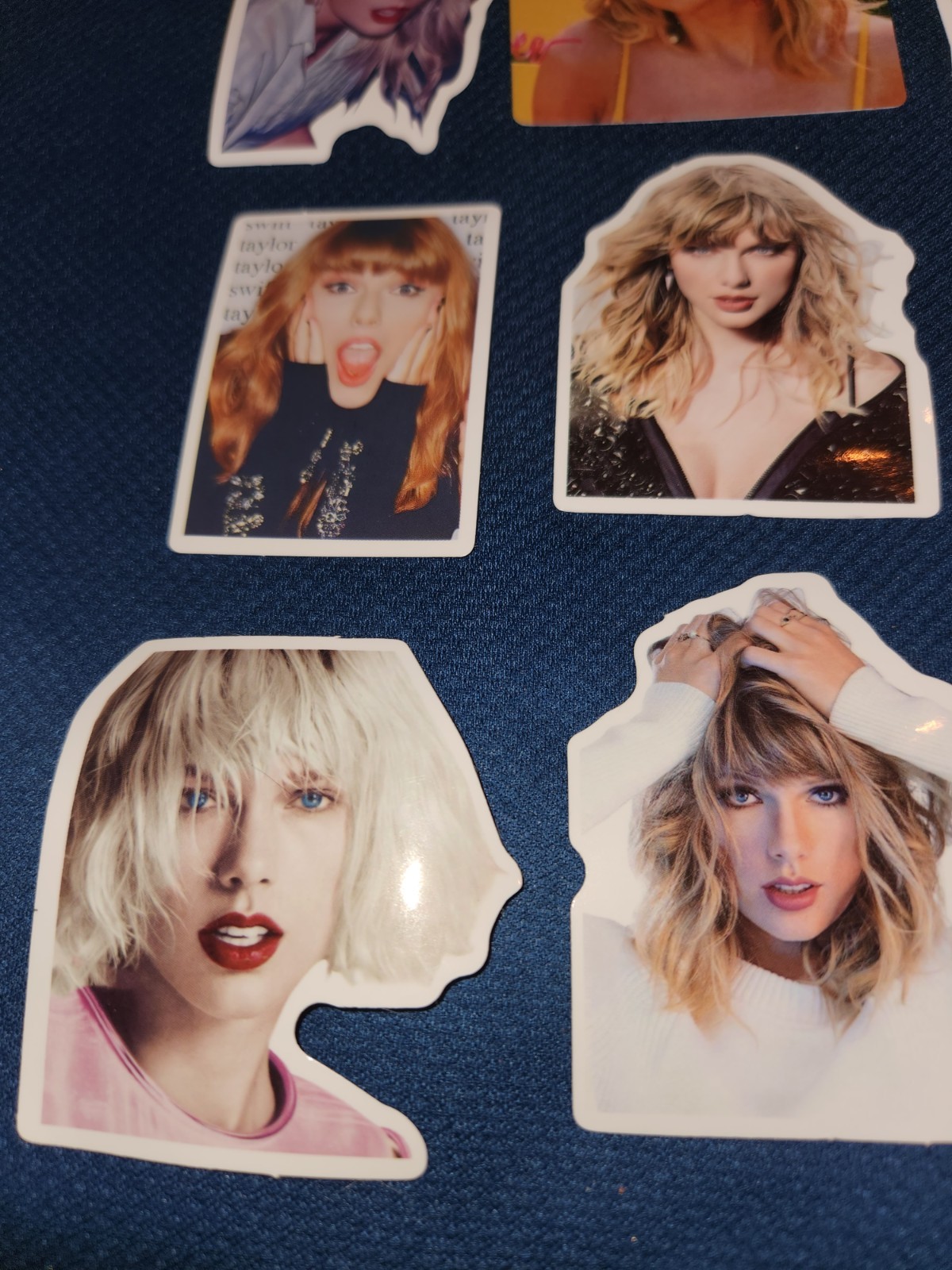 9 Taylor Swift Face Stickers, Swiftie Stickers, Laptop Stickers, Swiftie Decals