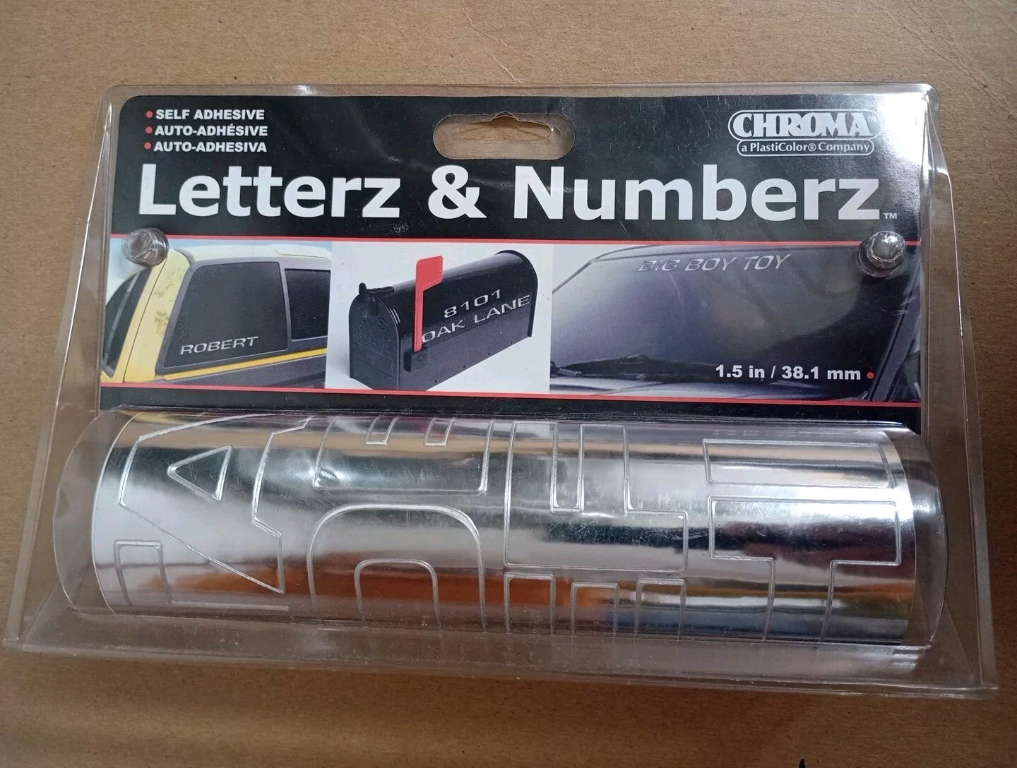 110 Decals Chroma Self Adhesive 1.5 In Letterz And Numberz