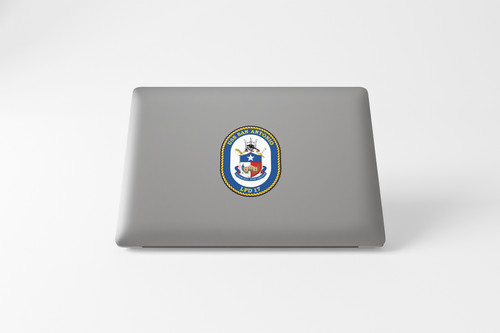 LPD-17 USS San Antonio Badge Sticker Decal