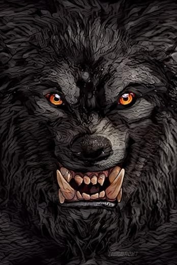 Werewolf Sticker Decal Laptop Wall Mirror Cup Tumblr Locker