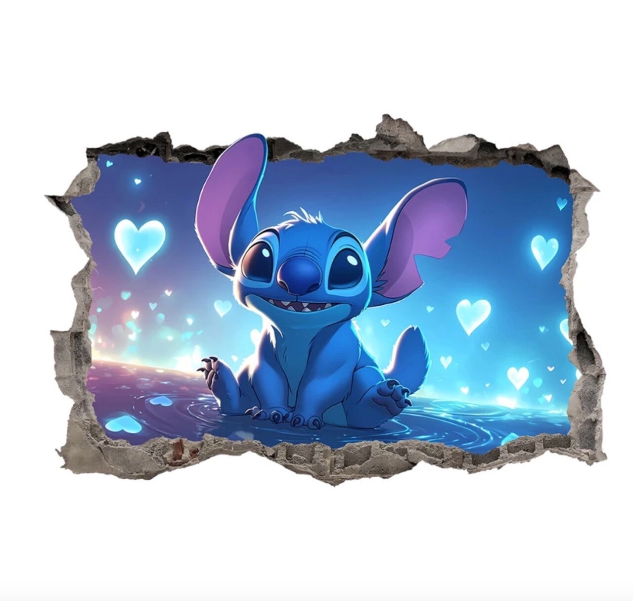 Removable Wall Sticker Lilo & Stitch kids room Decal Vinyl Home Decor