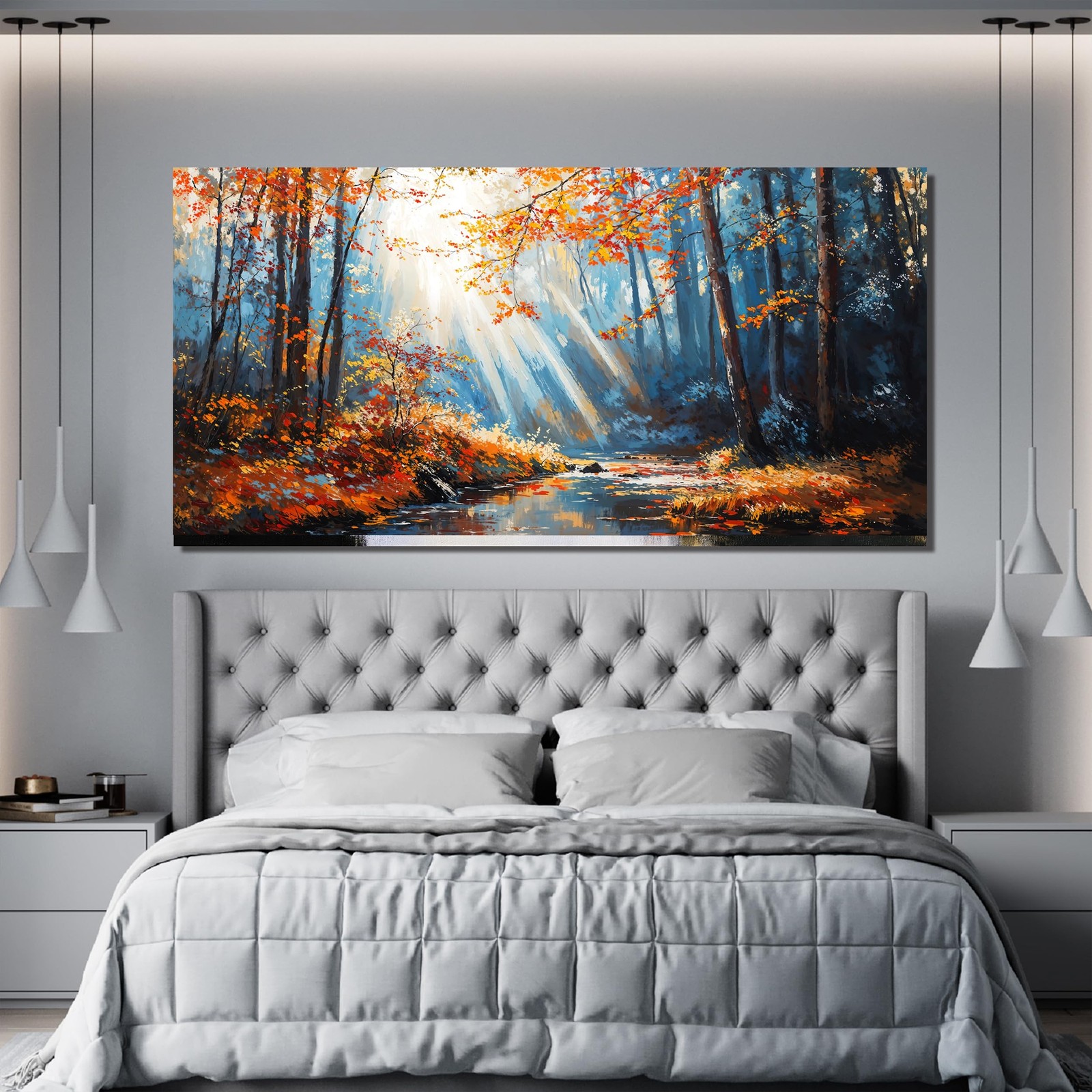 Large Canvas Wall Art Decor Art Work For Wall Decor Nature Landscape Wall Art…