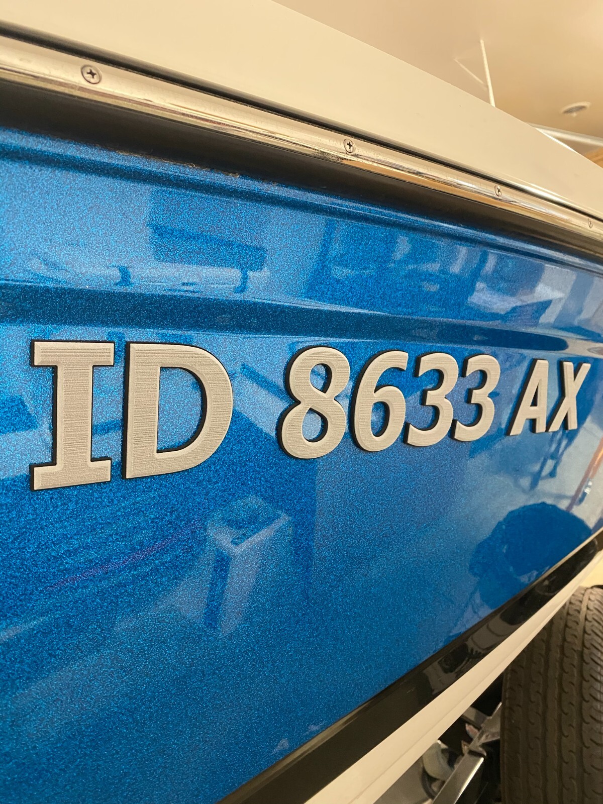 SeaDek Raised 3" Boat Registration Numbers Set | Peel & Stick Install – AQ/B