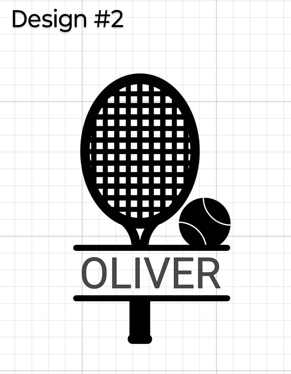 Personalized Tennis Heat Transfer Vinyl Iron On Image DIY Shirts Tote Bags