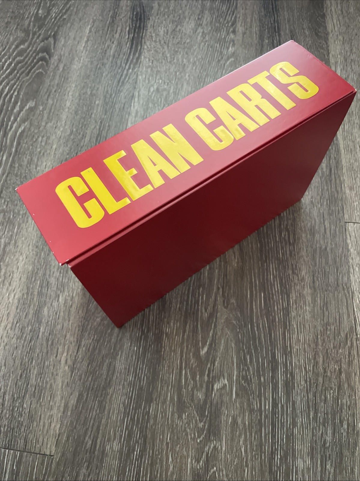 NEW Clean Carts “edition ” Big Box Logo ! CHAMPION 1oo Ct Box