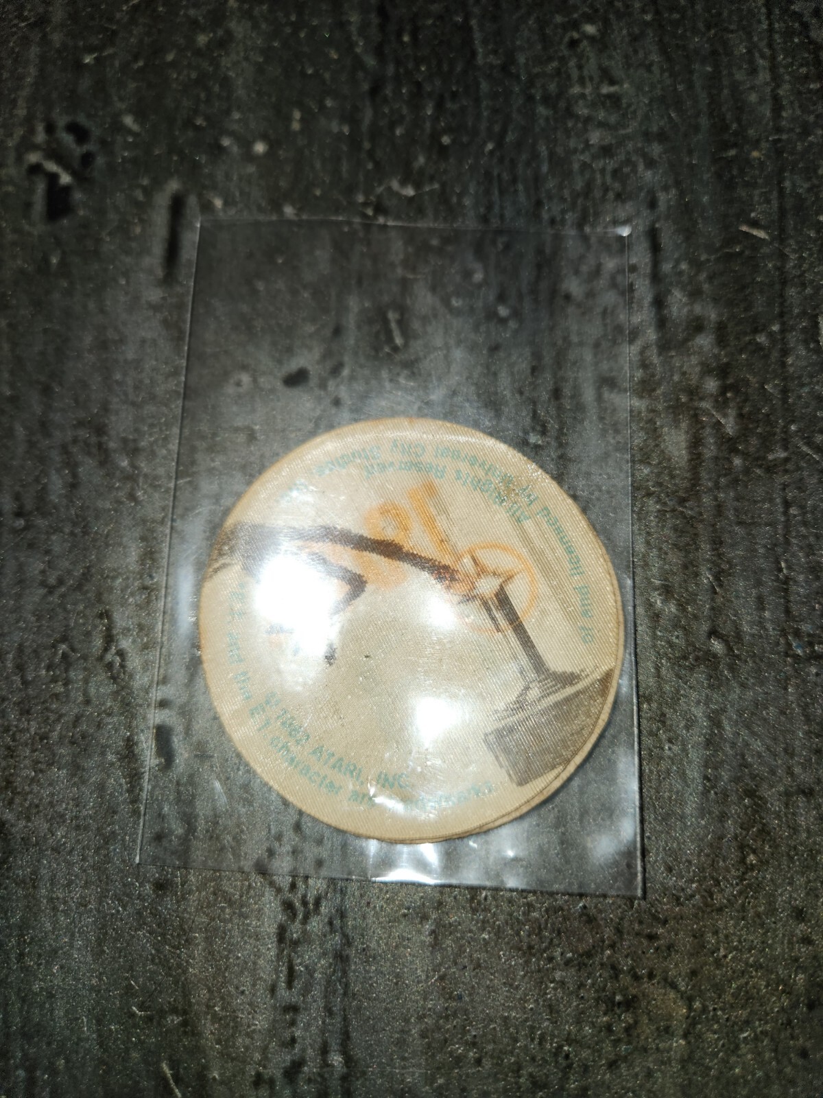 Atari Brings E.T. Home Sticker Vintage Lenticular 1982 Rare Memorabilia