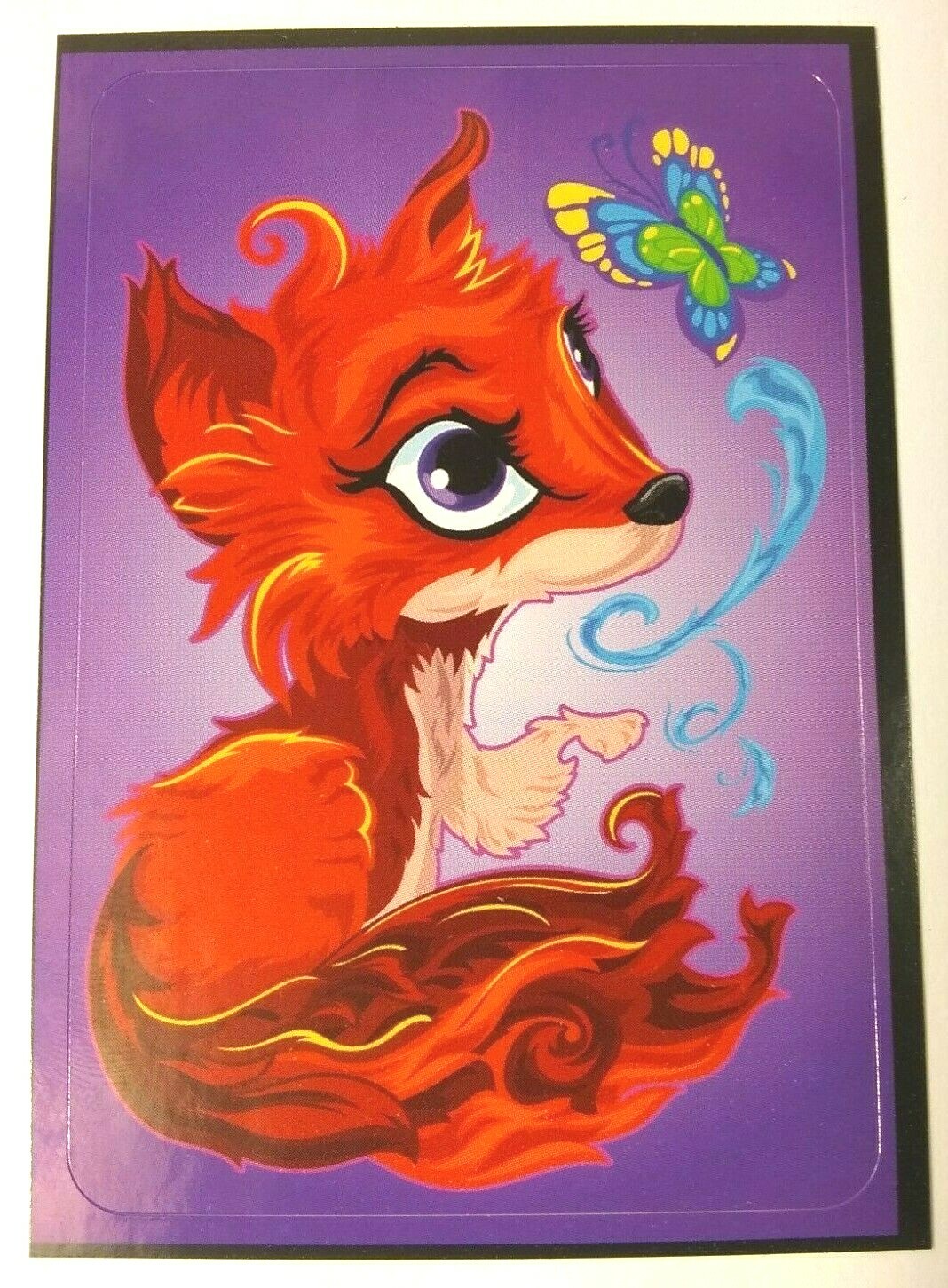Fairytale Sticker Decal Cute Retro Kawaii Fox Butterfly Kitsune