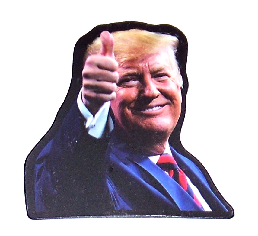 DONALD J. TRUMP Cut Sticker Decal America Jesus Politics President Donald Trump