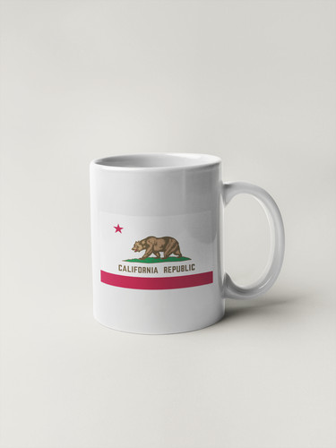 State of California Flag Sticker Decal USA California State