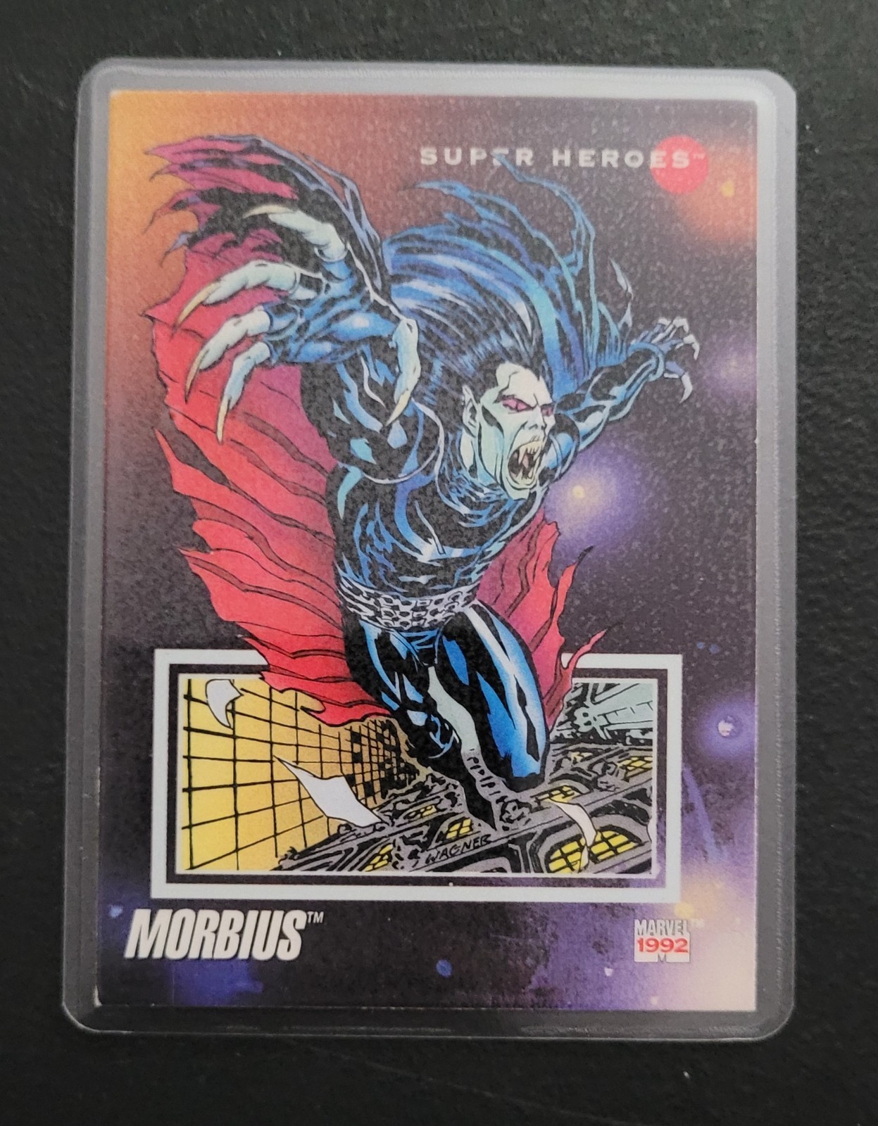 1990's Impel Marvel Universe Super Heroes Fridge/Locker/Cabinet Laminated Magnet