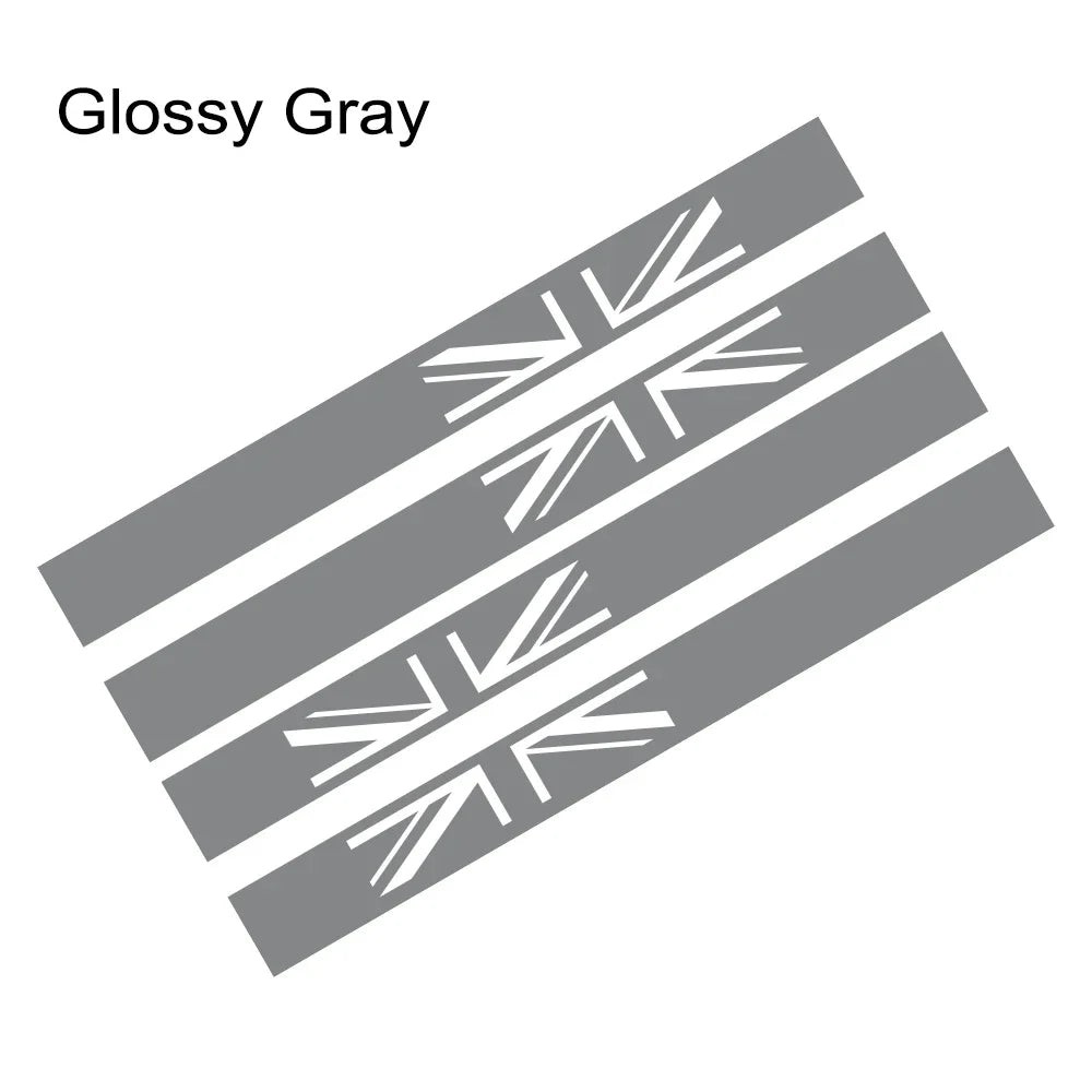 Aftermarket Union Jack Door Side Stripe Decal for Mini Cooper S (R55, R56, F55,