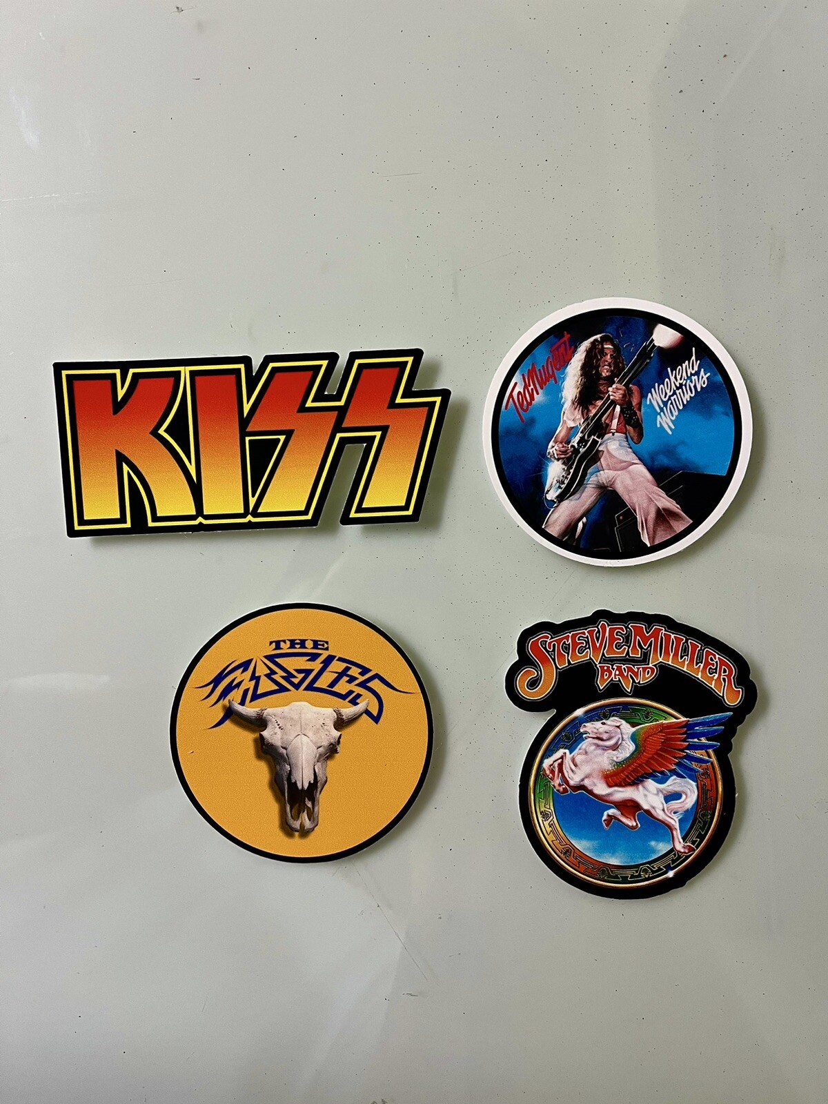 Classic Rock Sticker Pack – Led Zeppelin Queen Ac/dc Van Halen 70’s Classic Rock