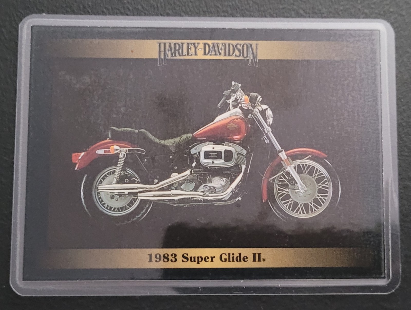 Vintage Harley Davidson Collectible Card Fridge/Locker/Cabinet Laminated Magnets