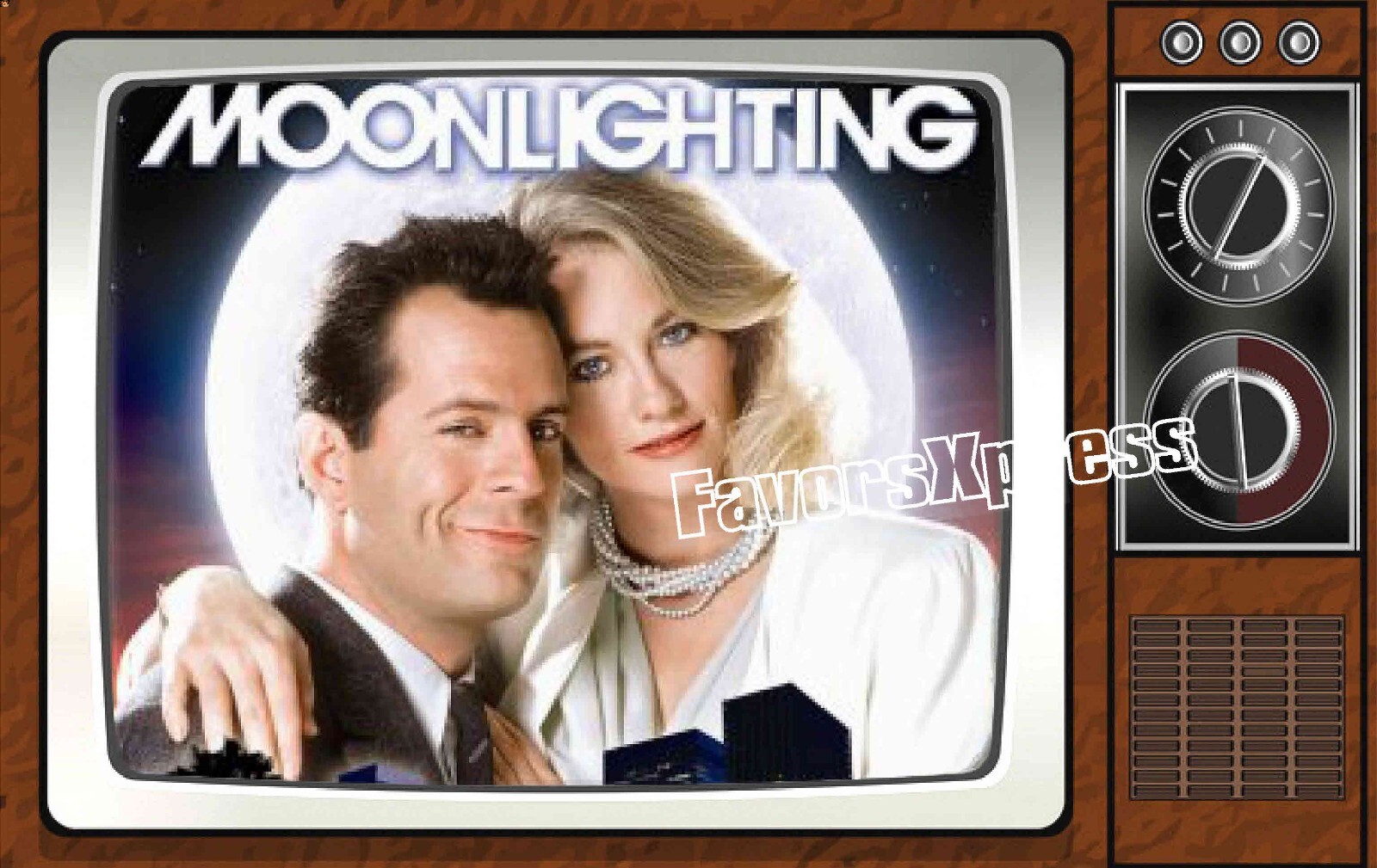 Moonlighting Classic TV Show PHOTO MAGNET 4 X 2.5 INCHES