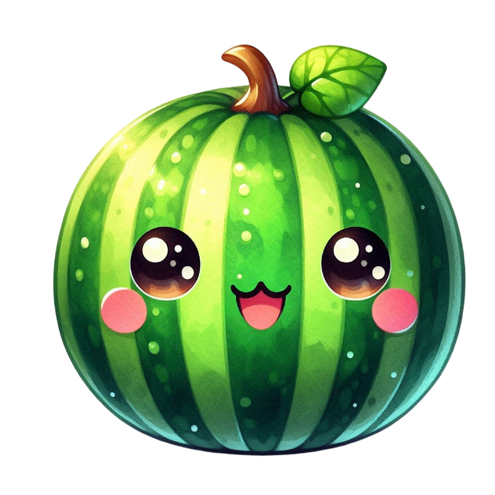 Sweet Watermelon Wall Decal Sticker 18X18cm Large