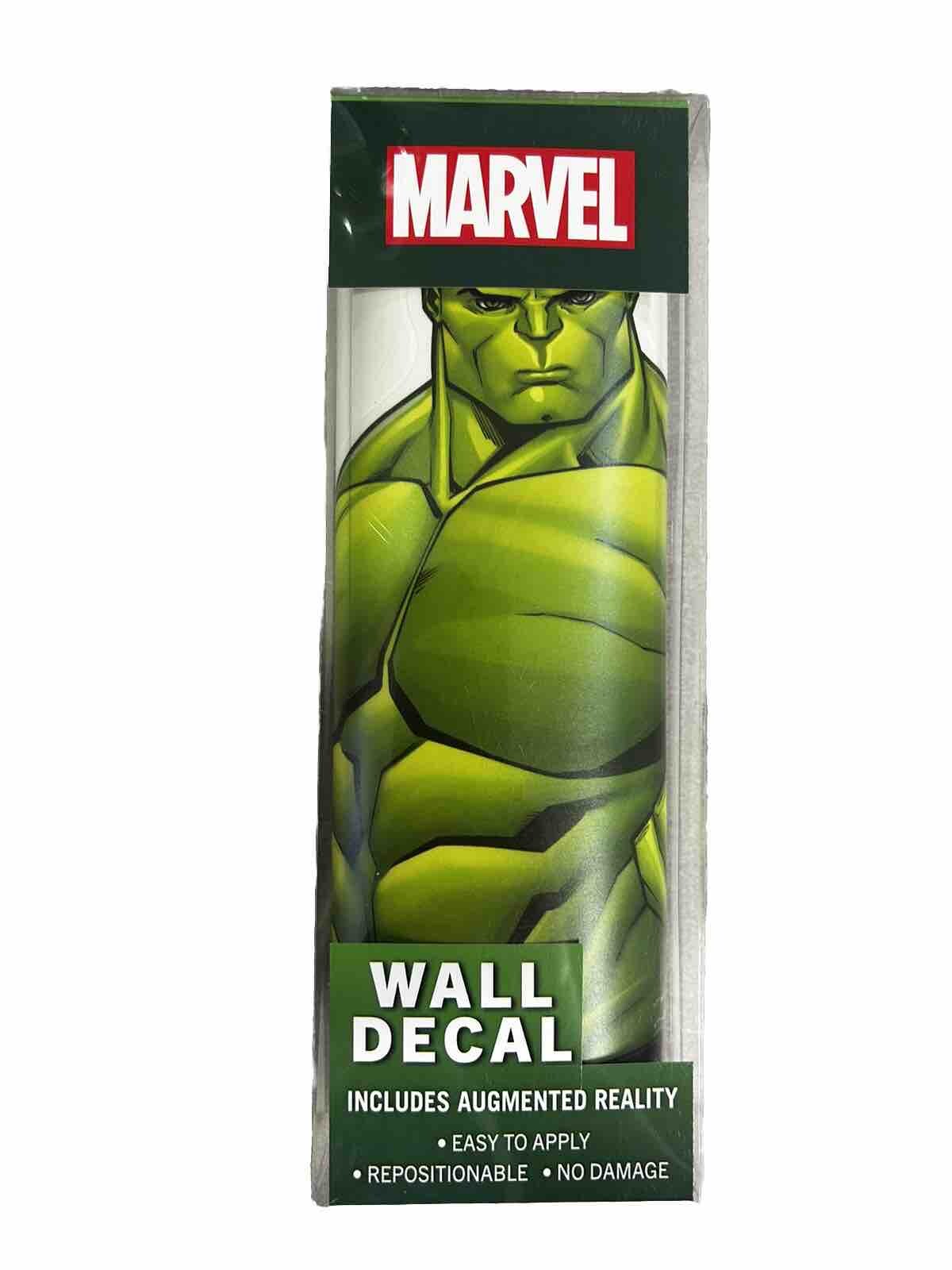 Marvel Hulk Wall Decal 11×17” With Augmented Reality Action – Peal N Stick