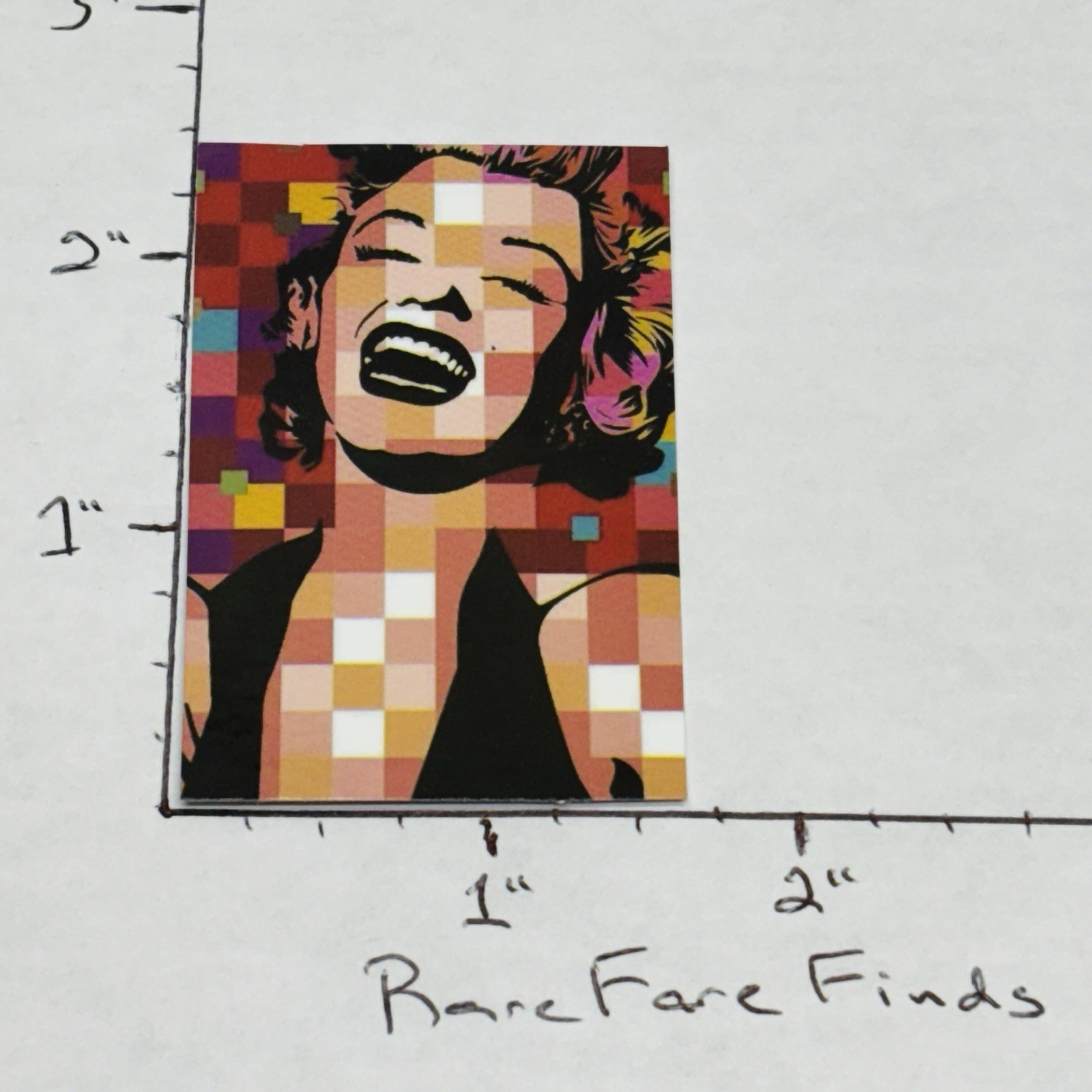NEW‼ Marilyn Monroe Pixelated Pop Art Bottle Vinyl Decal Sticker • w/ Tracking‼