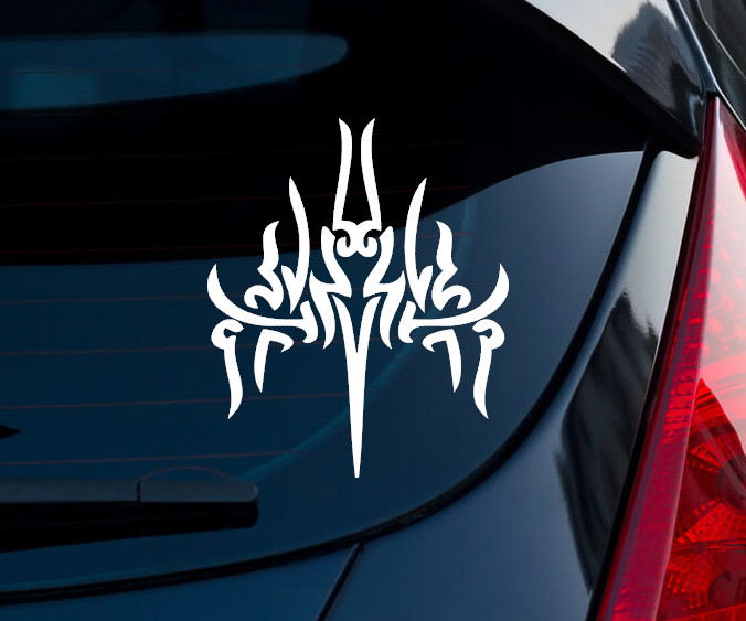 Stormlight Archive Windrunner Indoor Outdoor Matte White Vinyl Decal 5.6"x4.7"