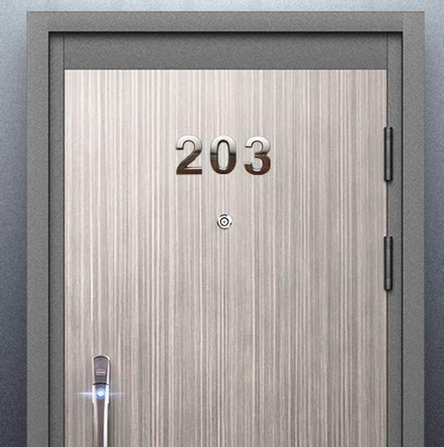 Bronze Mailbox Numbers, 2 Inch 3D Door Number Stickers for Apartments Office …