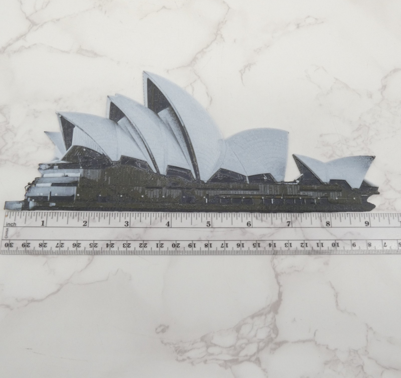 World Landmarks Wall Decoration Set Textured 3D Design Unique Travel Gifts