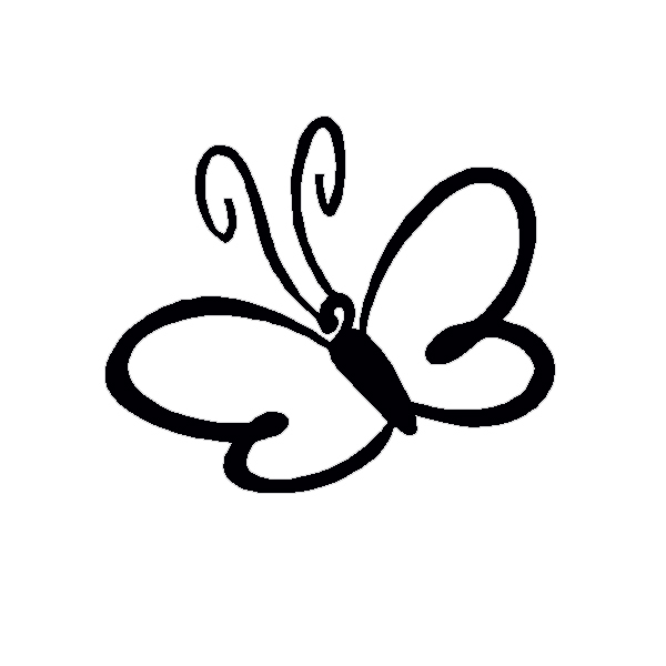 Butterfly Vinyl Decal Small Medium Large Lots of Colors Car Wall tumbler Sticker
