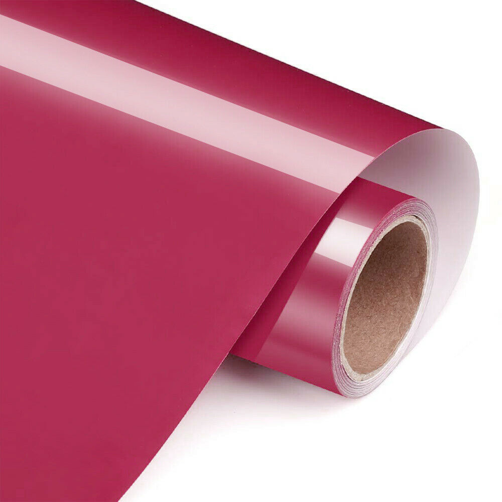 1x 2x Heat Transfer Vinyl HTV Roll Iron on Film Clothing DIY Easy Weed 12inx12ft