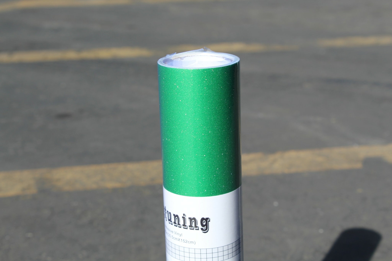 SNC Tuning 12"x60" 1ftx5ft Shimmer Sparkle Green Adhesive Sticker Roll