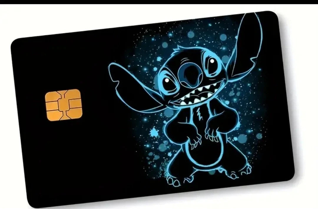 Stitch Debit Card Credit Card Skin Vinyl Sticker