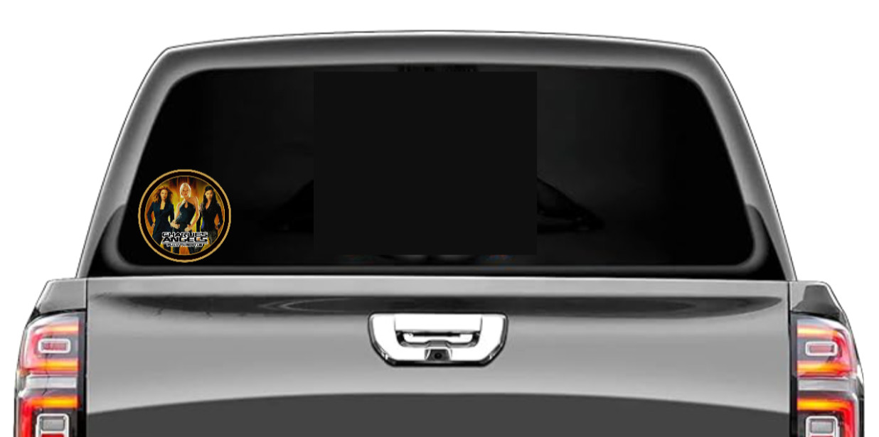 Movie – Charlie's Angels Full Throttle – 4" Vinyl Decal Car Laptop Cooler Truck