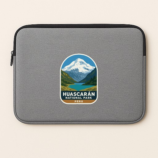 Huascarán Peru Iron On Heat Transfer Vinyl HTV Die-Cut World National Parks