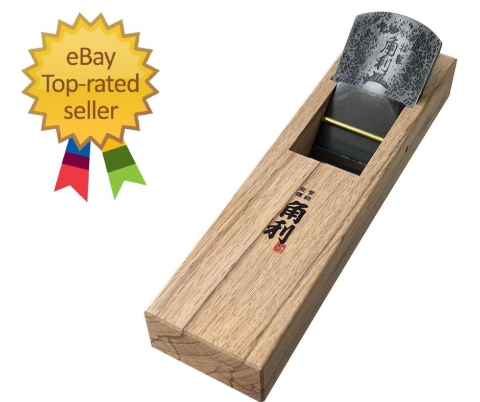 Professional Japanese 50mm Smoothing Plane – Eco Oak Body for Wood Finishing