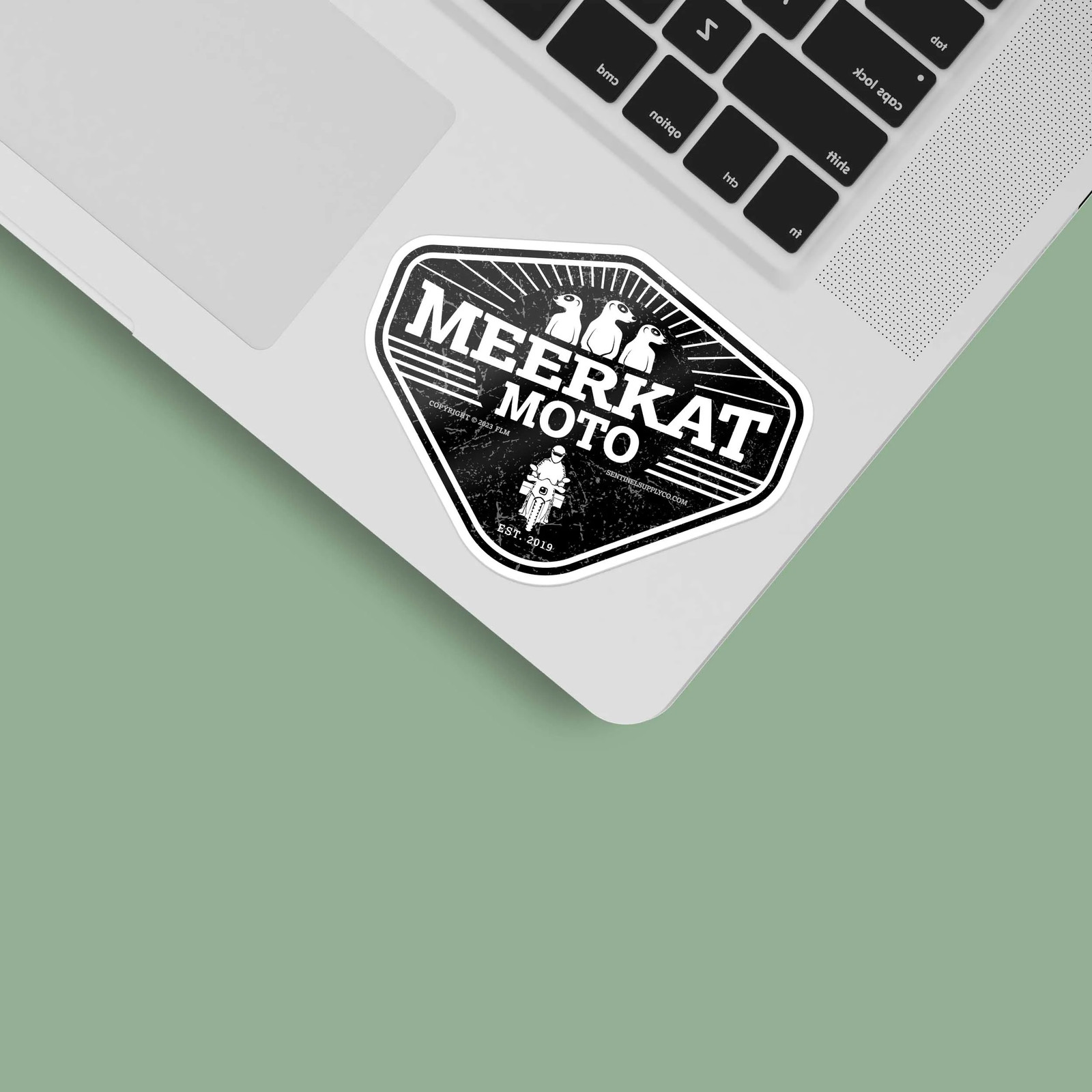 Meerkat Moto Sticker – ADV Rider