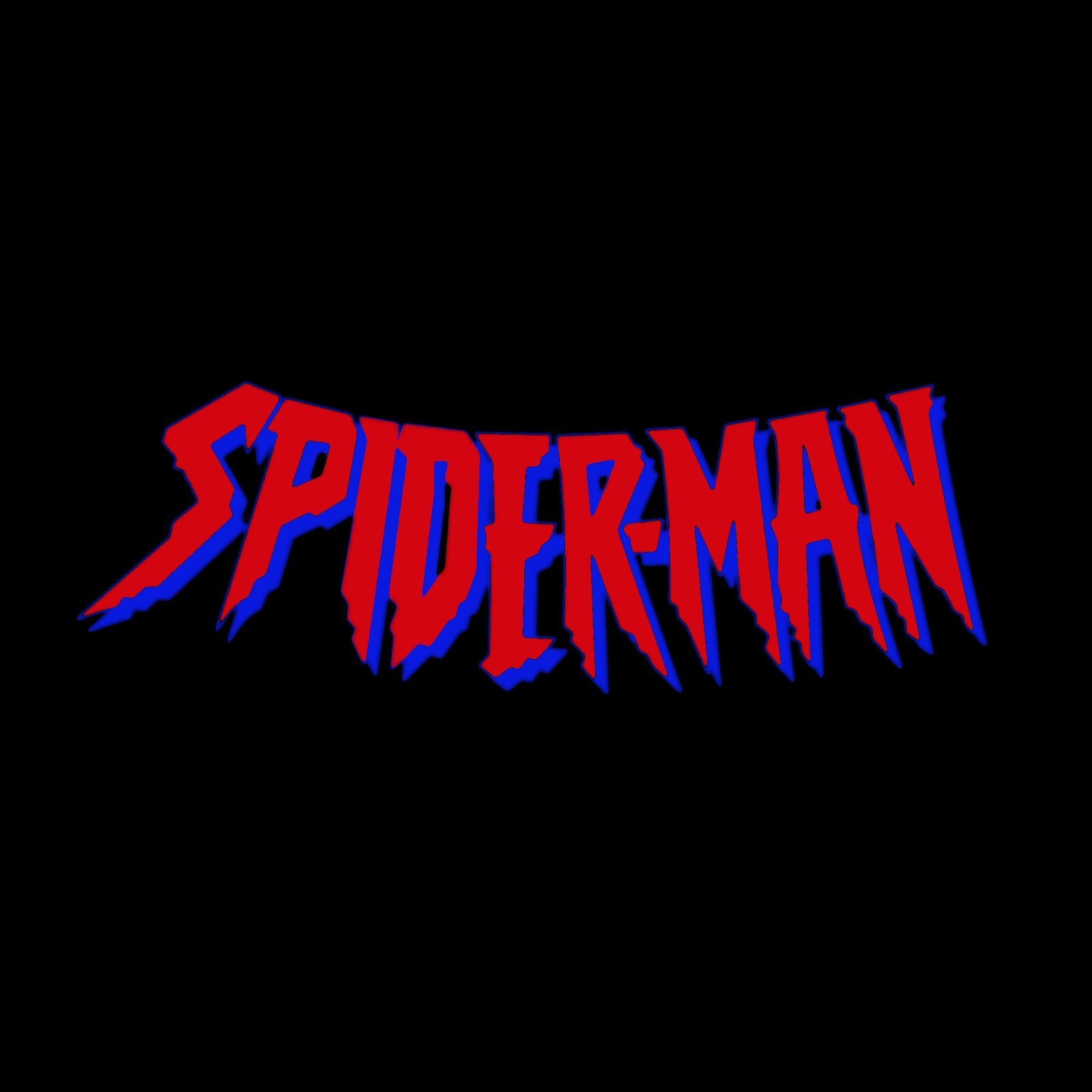 Spider-Man The Animated Series Title Sticker Vinyl Decal